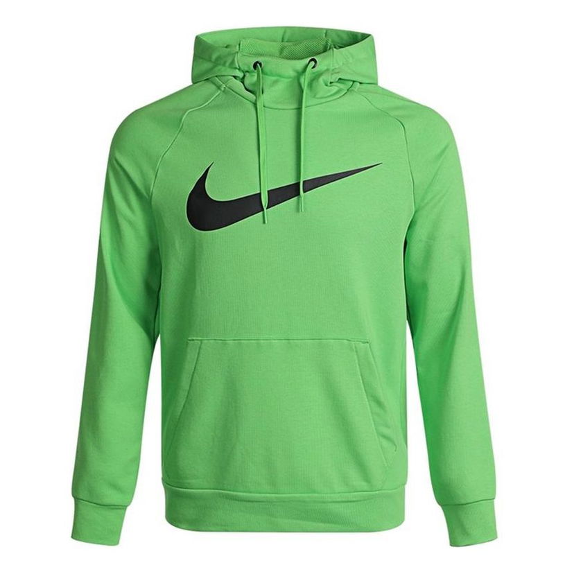 Mikina Nike Logo Print Hoodie Zelené | CZ2426-304