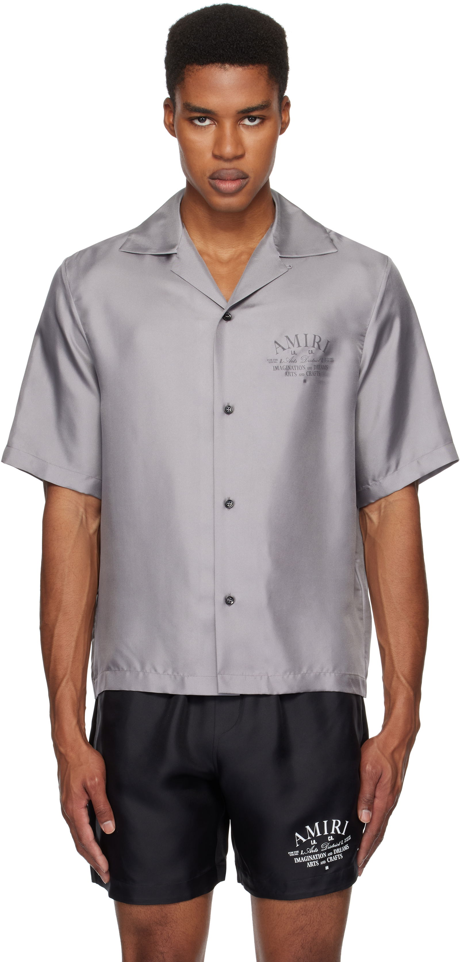 'Arts District' Bowling Shirt