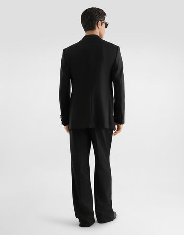 Bunda Dolce & Gabbana Double-breasted Sicilia Virgin Wool Jacket Čierna | G2VN8TGK048N0000, 2