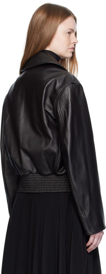 Bunda LEMAIRE Lemaire Boxy Leather Blouson Jacket Čierna | OW1159 LL0147, 2
