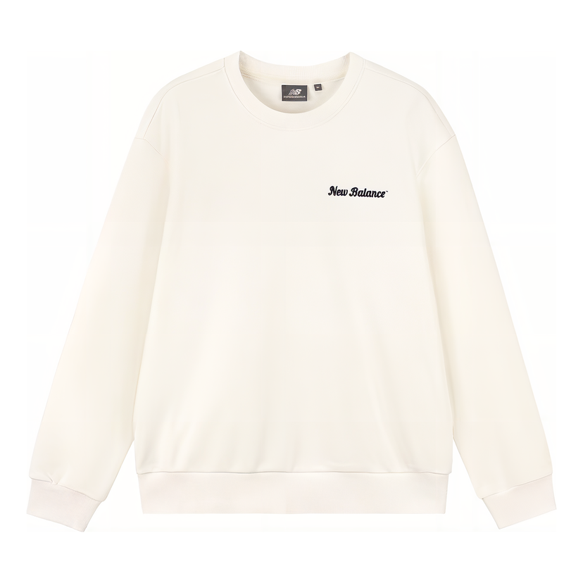 Mikina New Balance Lifestyle Pullover Biela | 5CD38141-IV