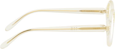 Slnečné okuliare Loewe Chunky Rounded Frame Glasses Béžová | LW50100UW50032 192337225307, 1