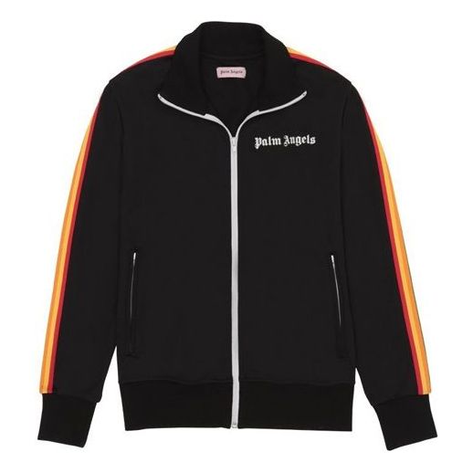 Vetrovka Palm Angels Palm Angels Rainbow Track Jacket Čierna | PMBD001S193840031088
