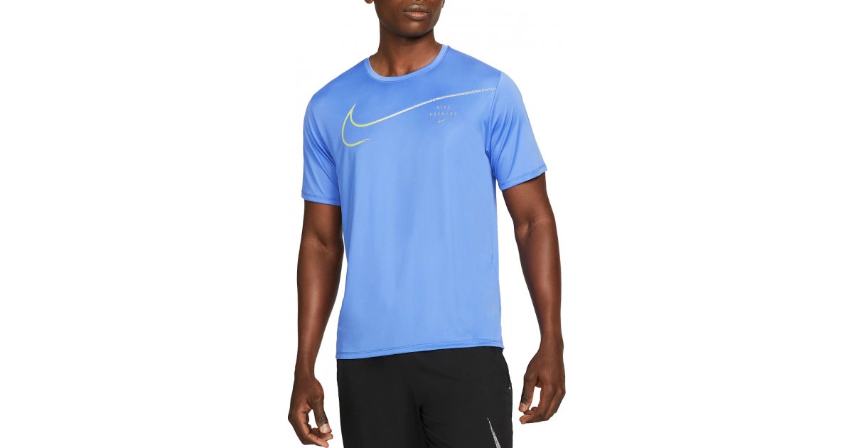 Tričko Nike Nike Dri-FIT UV Run Division Miler T-Shirt Modrá | dm4811-432, 1