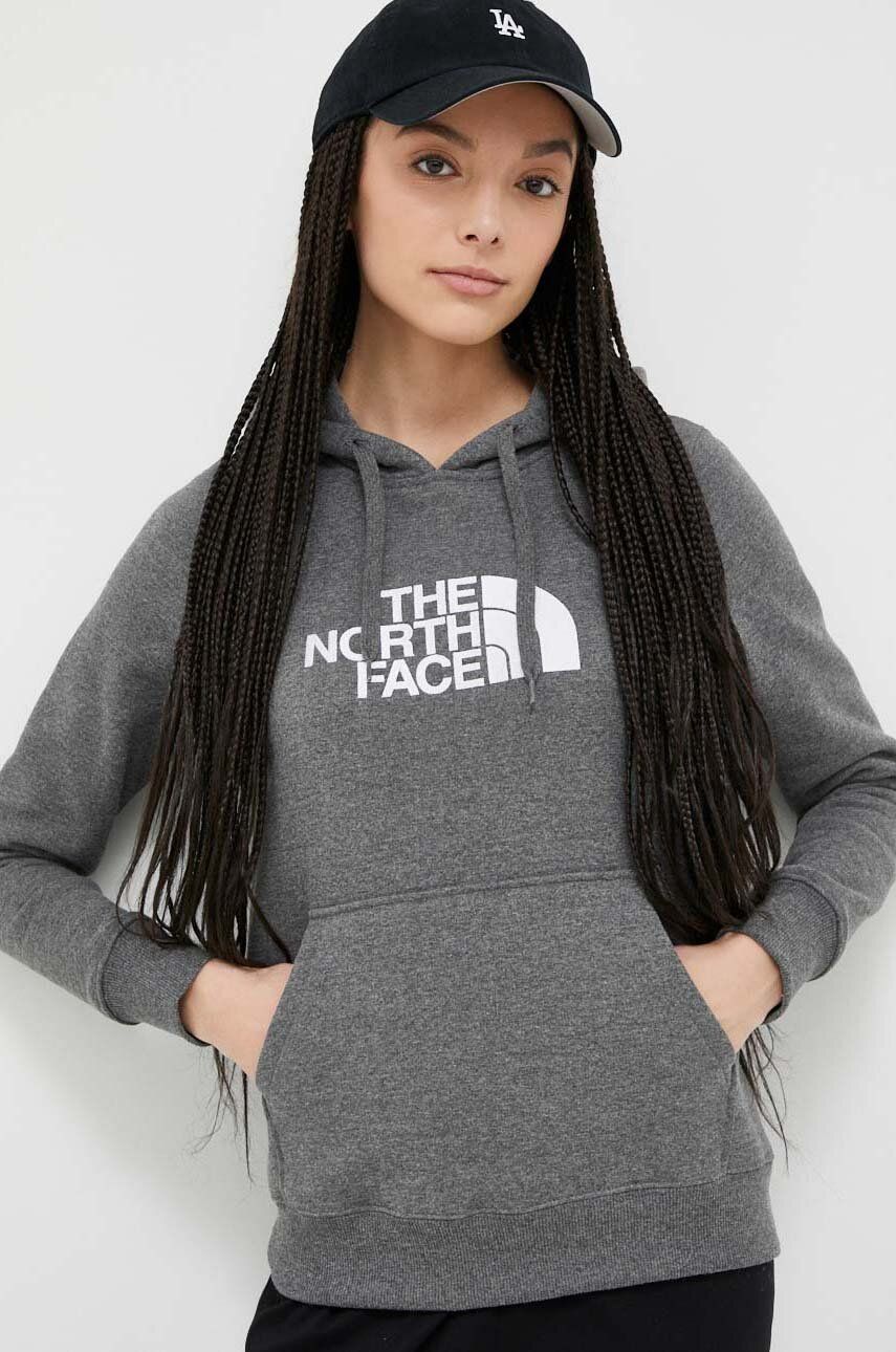 Mikina The North Face Drew Peak Hoodie Šedá | NF0A55ECDYY1, 0
