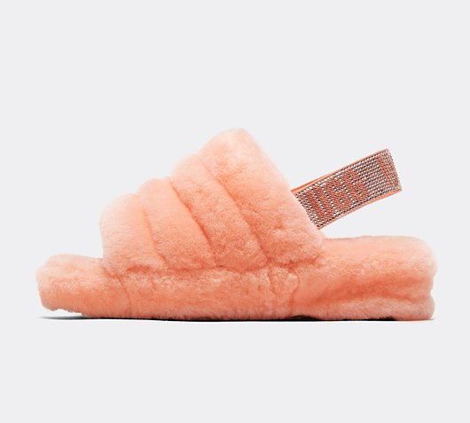 Tenisky a topánky UGG Fluff Yeah Slide W Ružová | 1116071 STCR, 0