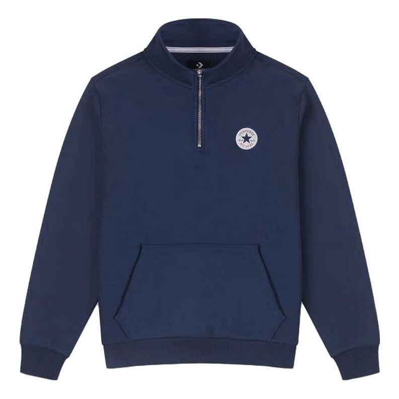 Mikina Converse All Star Retro Quarter Zip Sweatshirt Navy | 10025910-A01