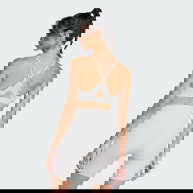 Podprsenka adidas Performance Training 3-Stripes Sports Bra Béžová | JJ0868, 2