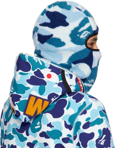 Mikina BAPE BAPE ABC Camo Boa Fleece Balaclava Zelené | 001HTK801007M, 4