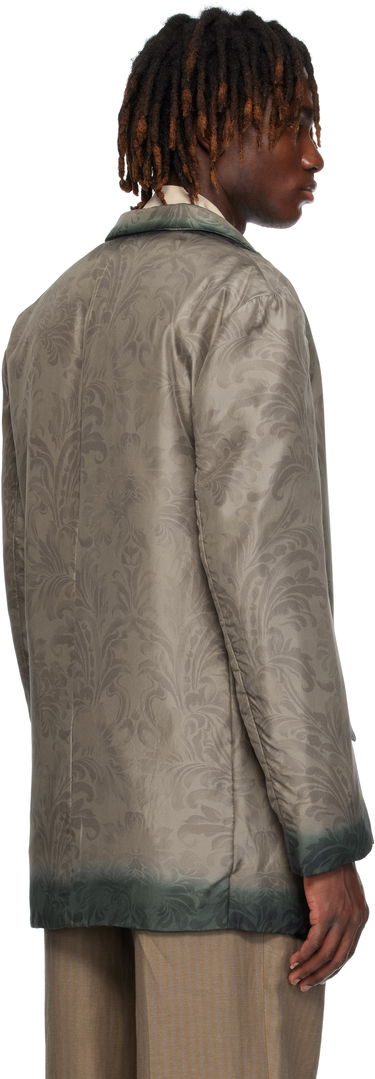 Bunda Dries Van Noten Dries Van Noten Sateen Blazer Zelené | 251-020411-1199, 2