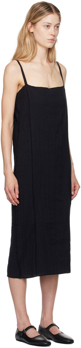 Šaty Baserange Midi Dress Čierna | DRSKS-CL-EXAU24, 1