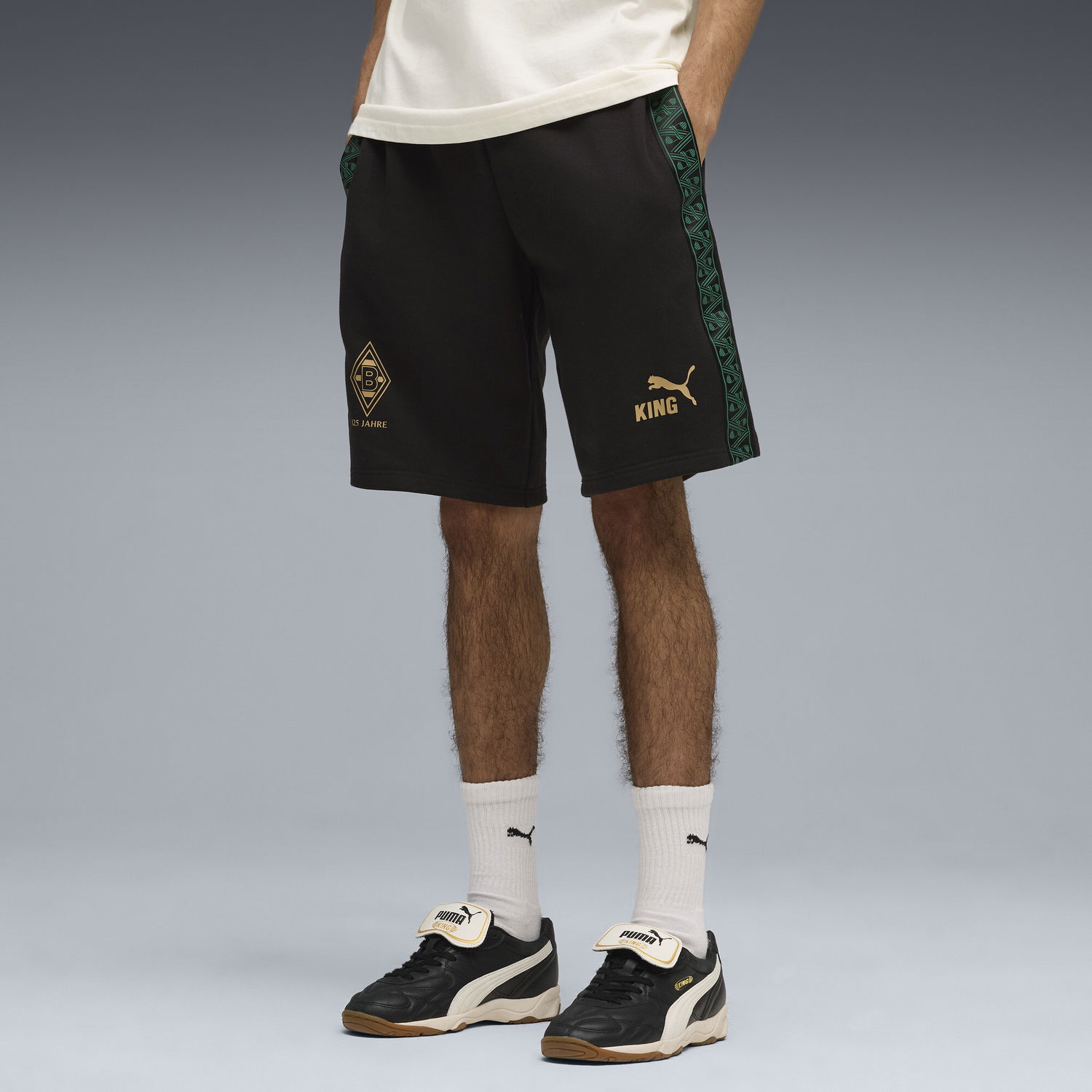 Šortky Puma Borussia Mönchengladbach KING Shorts Čierna | 781499_19, 1