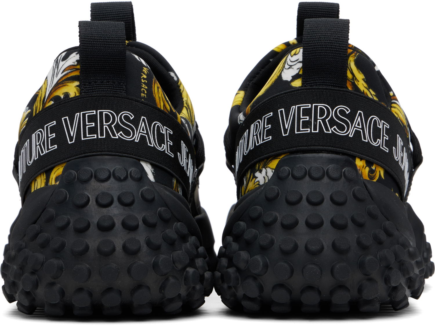 Tenisky a topánky Versace Versace Jeans Couture Outline Barocco Hyber Čierna | E78YA3SN2_EZSC68, 1