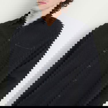 Košeľa Needles 7 Cuts Over Dyed Flannel Shirt Čierna | RW394-C, 5