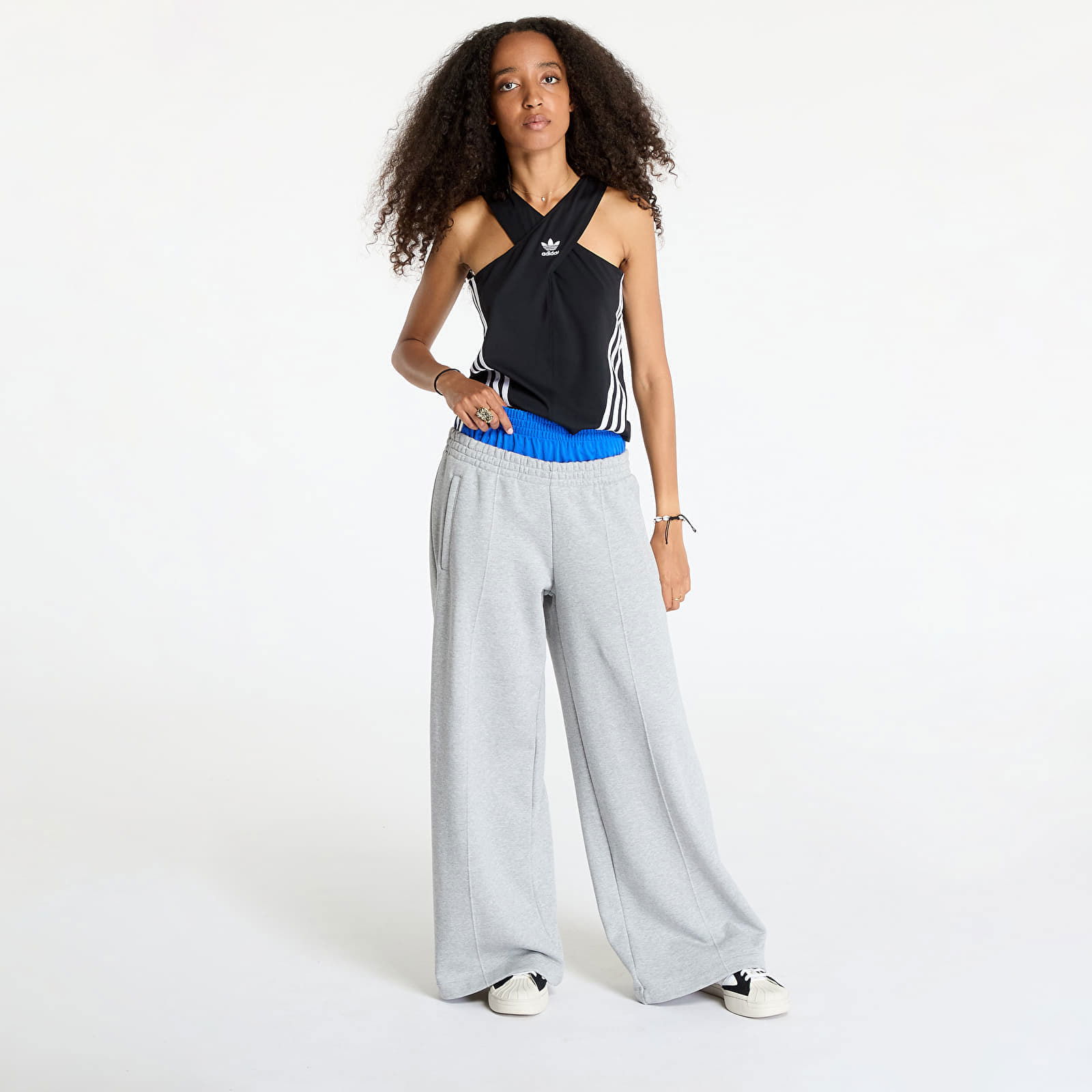 KSENIASCHNAIDER x Sweatpants Medium Grey Heather/ Blue