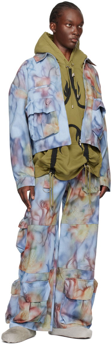 Mikina Collina Strada Collina Strada Star Hoodie Zelené | XX8749, 3