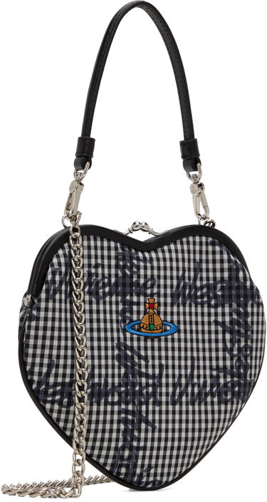 Kabelka Vivienne Westwood Vivienne Westwood Belle Heart Frame Bag Čierna | 4B01000DW-W011T-, 1