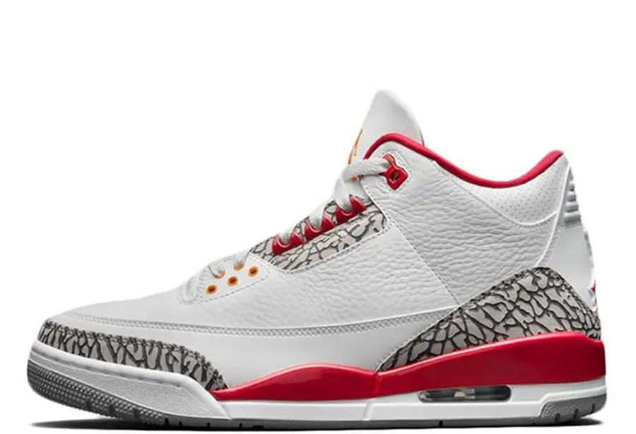 Tenisky a topánky Jordan Air Jordan 3 "Cardinal Red" Biela | CT8532-126, 1