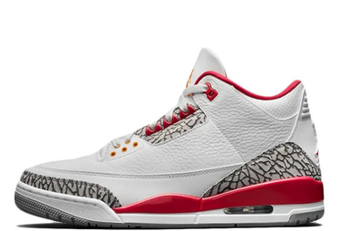 Tenisky a topánky Jordan Air Jordan 3 "Cardinal Red" Biela | CT8532-126, 1