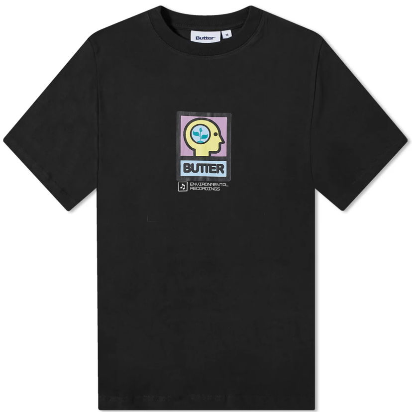 Tričko Butter Goods Environmental T-Shirt Čierna | BUTTERQ1240019