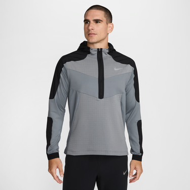 Mikina Nike Running Long Sleeve Top Šedá | HF7452-065, 0