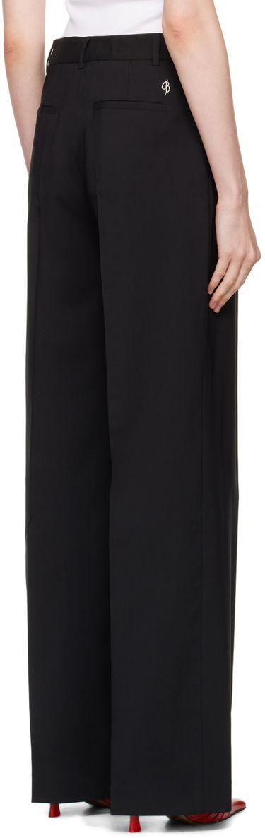 Nohavice Blumarine Creased High-Waisted Dress Pants Čierna | A422P142A, 2