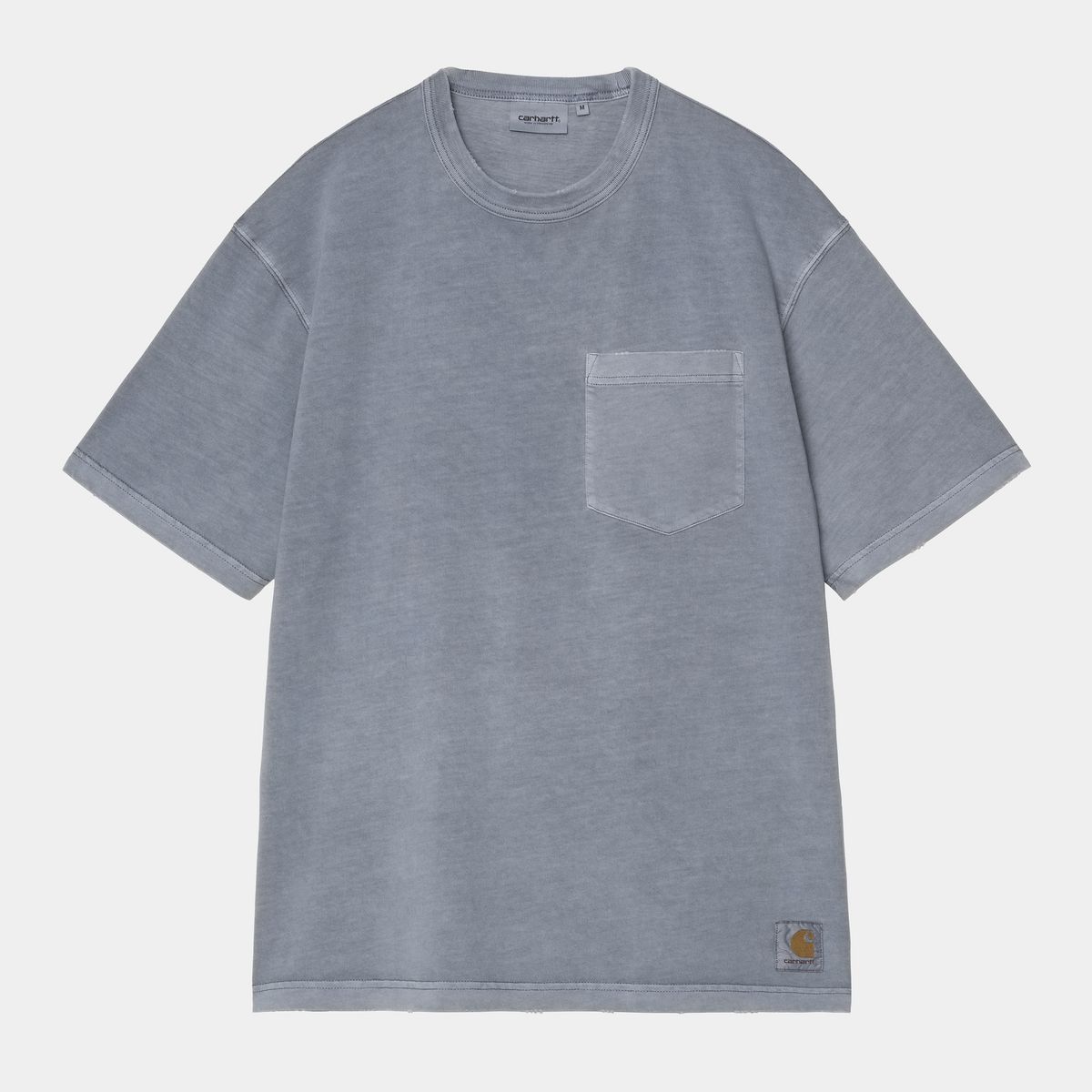Tričko Carhartt WIP S/S Torion Pocket T-Shirt grind wash Šedá | I035957_9, 0