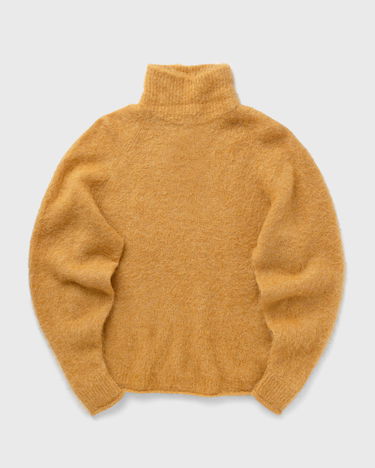 Sveter American Vintage NUNY High Neck Pullover Žltá | NUN18BH24-MIEL-CHINE, 0