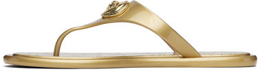 Doplnky Versace Versace Alia Metallic Flat Sandals Metalická | 1016248_1A14478, 2