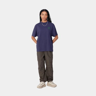 Tričko Carhartt WIP Short Sleeve T-Shirt Modrá | I034002_4, 1
