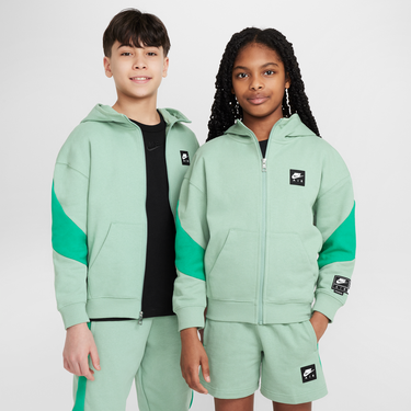 Súprava Nike Nike Air Full-Zip Fleece Hoodie Zelené | HV1219-037, 4
