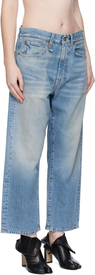 Džínsy R13 R13 X-BF Jeans Modrá | R13WD211-D343B, 1