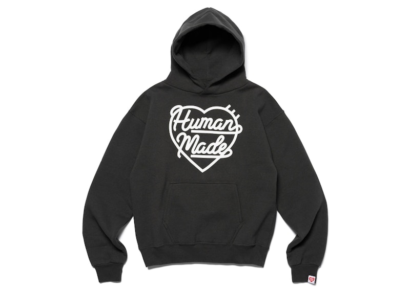 Mikina Human Made Heart Logo Print Sweatshirt Čierna | HM24CS041