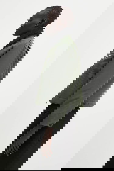 Bunda Carhartt WIP Newkirk Cropped Jacket with Faux Fur Collar Zelené | I035699.3CWXX, 1