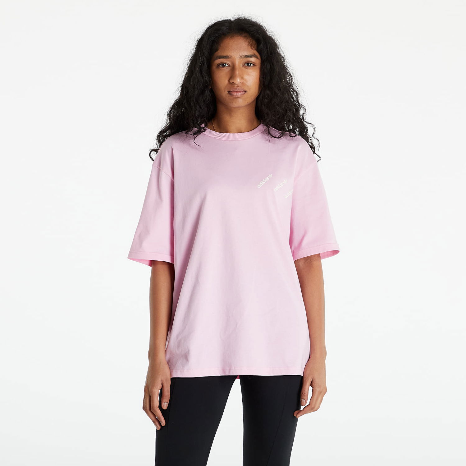 Tričko adidas Originals adidas Tee True Pink Ružová | HM4880, 0