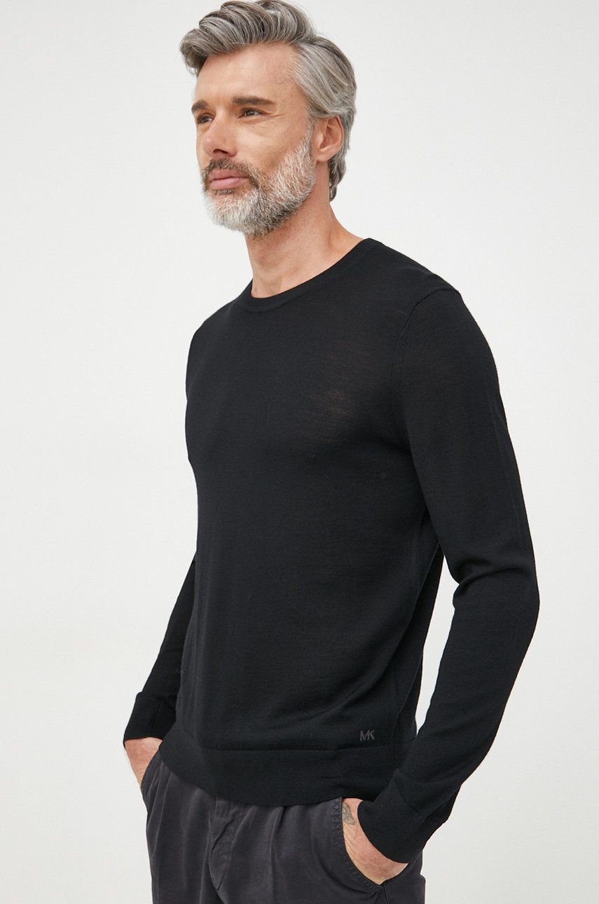 Sveter Michael Kors Wool Sweater Čierna | CR1601Y2DG, 0