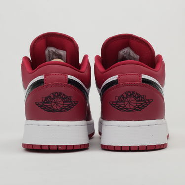 Tenisky a topánky Jordan Air Jordan 1 Low GS "Noble Red" Vínová | 553560-604, 3