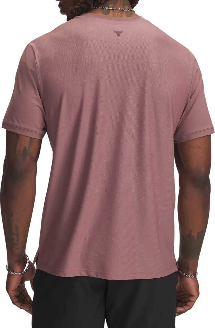 Tričko Under Armour Project Rock Iso Chill T-Shirt Vínová | 6007149-651, 1