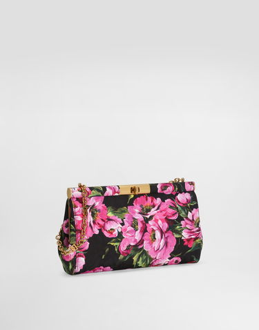 Kabelka Dolce & Gabbana Dolce & Gabbana Marlene Floral Print Clutch Čierna | BB7672A6N03HN5KR, 2