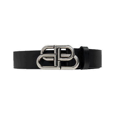 Opasok Balenciaga BB Large Belt "Black" Čierna | 570370 1CH0B 1000, 0