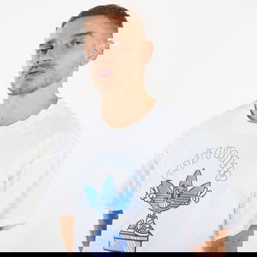 Tričko adidas Originals adidas Treffy Smile Graphic T-Shirt Biela | KT2971, 1