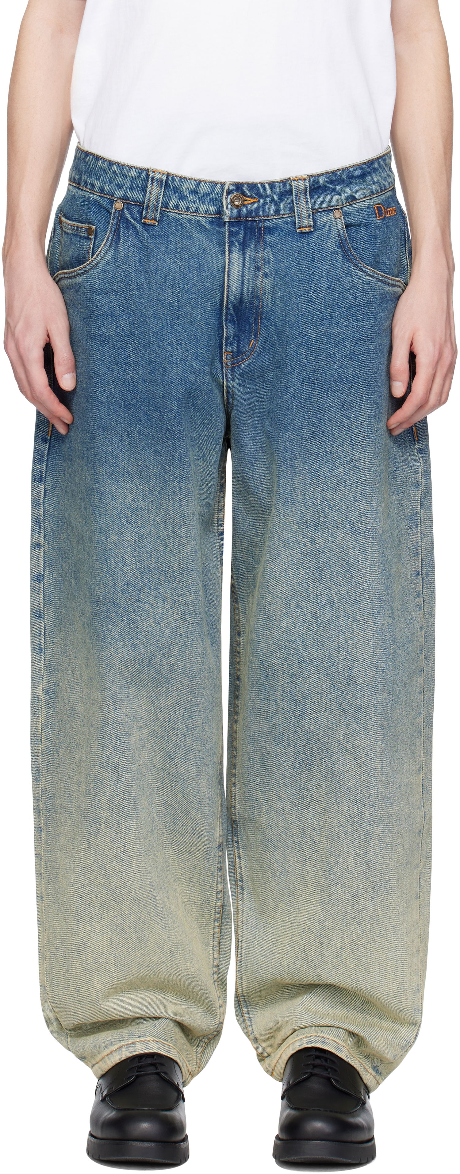 Džínsy Dime Dime Classic Baggy Jeans Modrá | DIMESP2512IND, 0