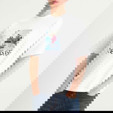 Tričko Butter Goods Madlib Bomb Shelter Photo Print Graphic T-Shirt Biela | BGMAD100-WHT, 5