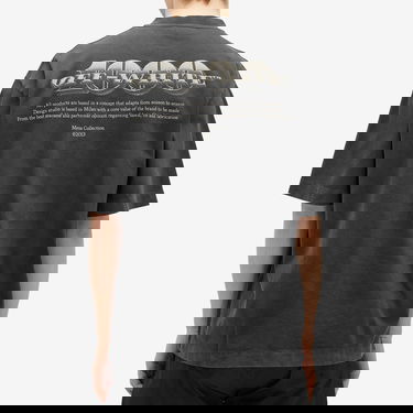Tričko Off-White Martyrdom Skate Vintage Black T-Shirt Šedá | OMAA120S25JER00H1361, 3