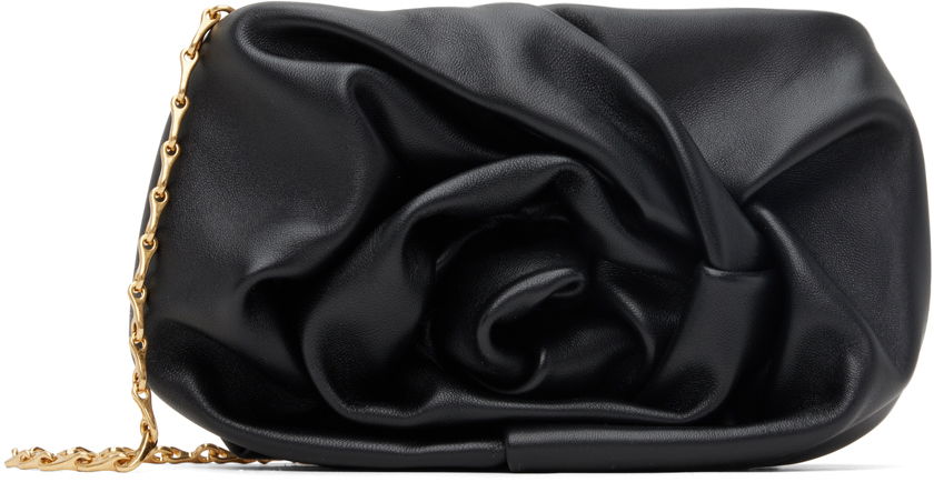 Taška cez rameno Burberry Rose Chain Shoulder Bag Čierna | 8079187, 0