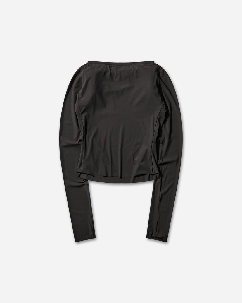 Košeľa Ottolinger Sculpted Donut Longsleeve Top Čierna | 10210730301 2