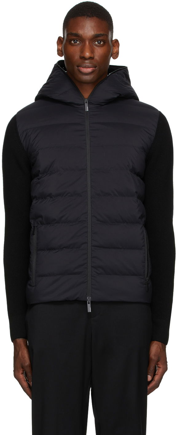 Prešívaná bunda Moncler Wool & Down Navy | 9B000 - 07 - M1131, 0