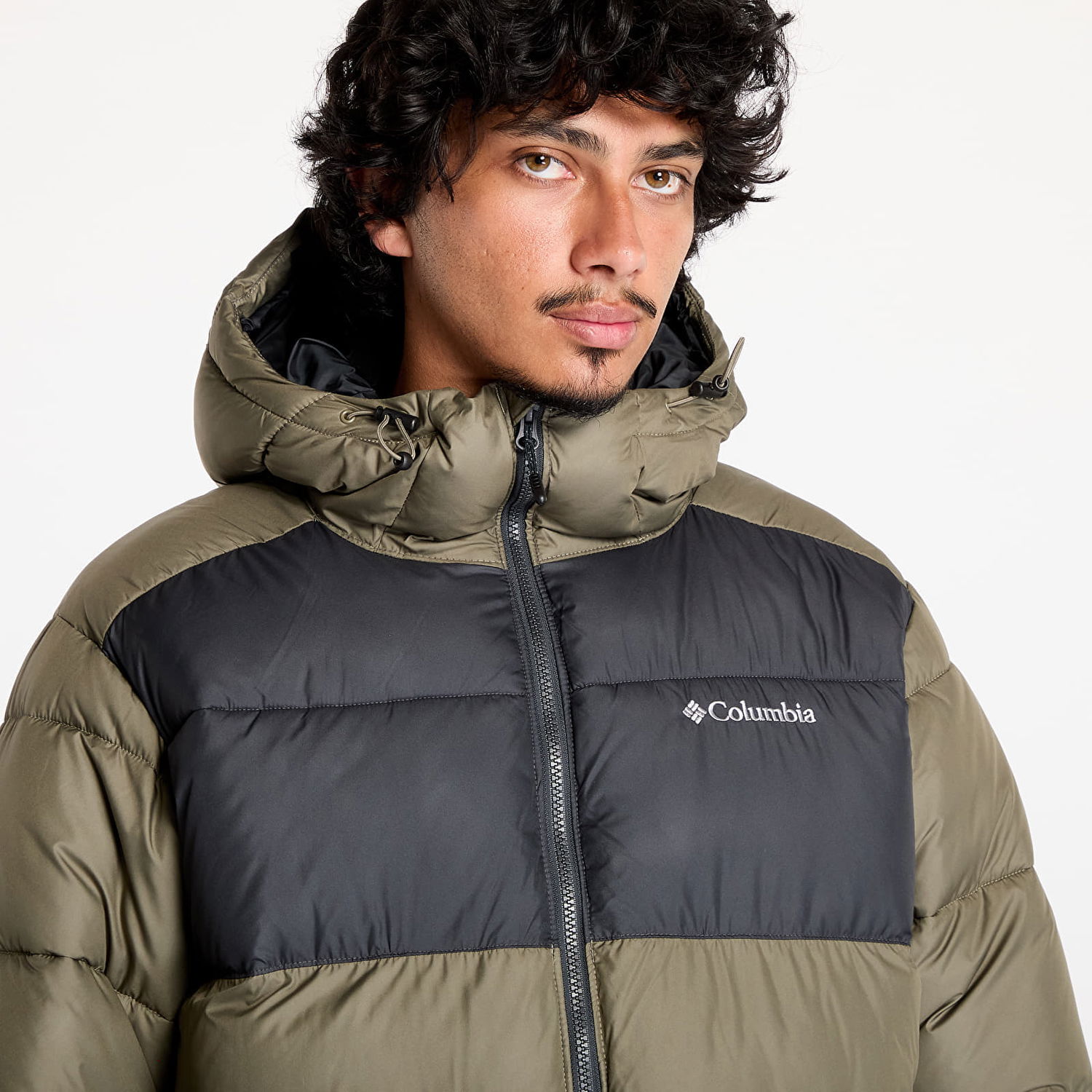 Prešívaná bunda Columbia Pike Lake™ II Hooded Jacket Stone Green Zelené | 2050931399, 1