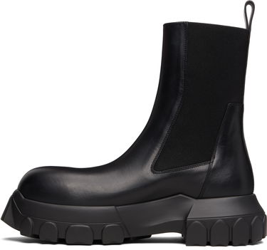 Tenisky a topánky Rick Owens Rick Owens Concordians Beatle Bozo Tractor Chelsea Boots Čierna | RU02E1881 LGE, 2