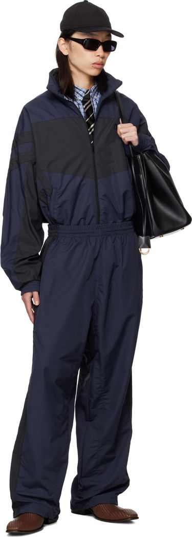 Bunda VETEMENTS VETEMENTS Iconic Tracksuit Jacket Navy | UH76GJ400N, 4
